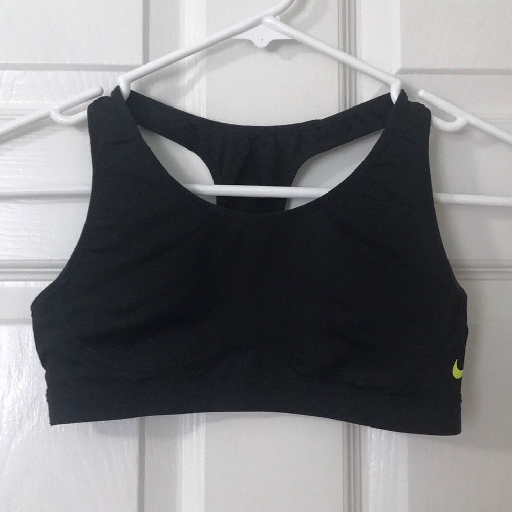 Size X-Small Black Nike Sports Bra